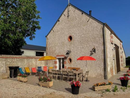 Briou House | La Grange: Gîte Confort à Briou, 5 Chambres - FR-1-491-471