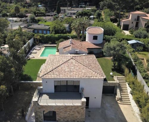 Giens Villa | La madrague-Villa/Piscine vue Mer/Clim/Wifi