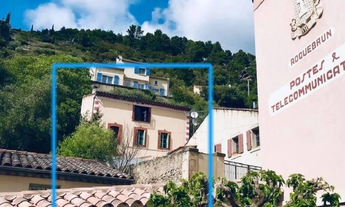 Roquebrun House | La Maison Rutland is a restored village house in the heart of Roquebrun.