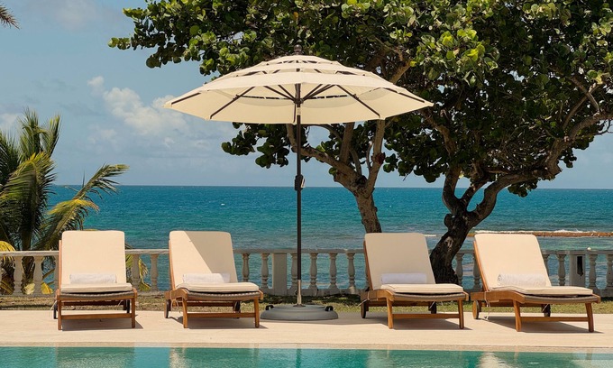 Dickenson Bay Villa | LA MAREA, a Breathtaking Seaside Retreat with Modern Elegance and Charm