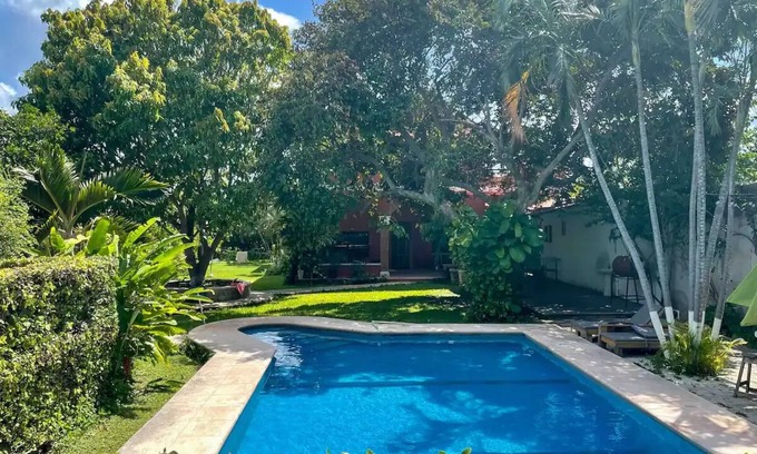 Campeche House | La PAJARERA/Piscina & Jardín compartido 🌴✨nn