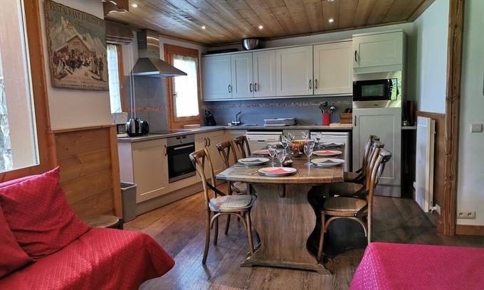 Les Avanchers-Valmorel Apartment | La Terrasse 1/2 - Spacious ski-in ski-out apartment