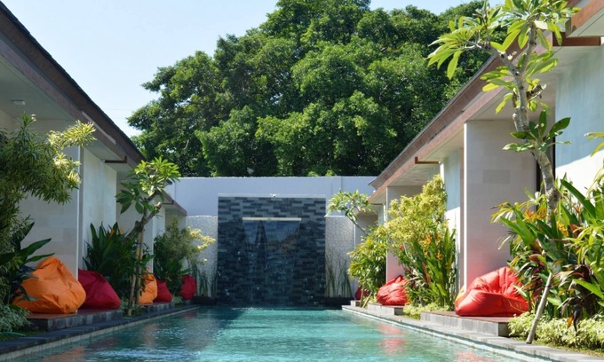 By Pass Ngurah Rai Villa | Lagoon Villa direct Pool Access 5 mins ride to Jimbaran Beach #2