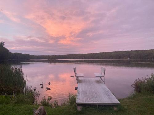 Gouldsboro House | Lake Front, Ski,hot Tub, Fire Pit, Fp, Boats
