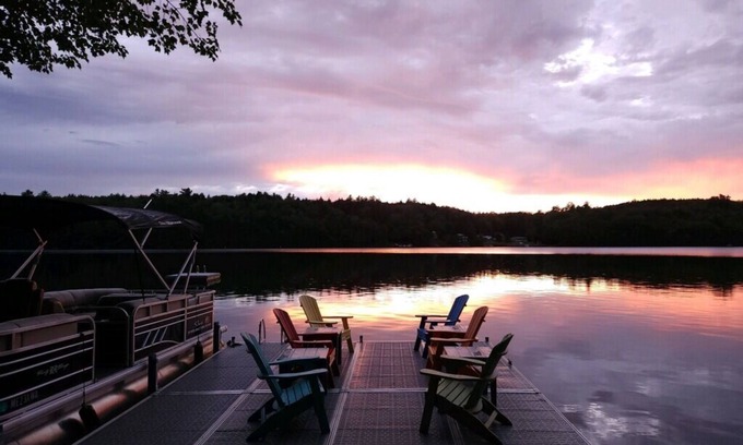 Oakland House | Lake Front with Amazing Sunsets on McGrath Pond