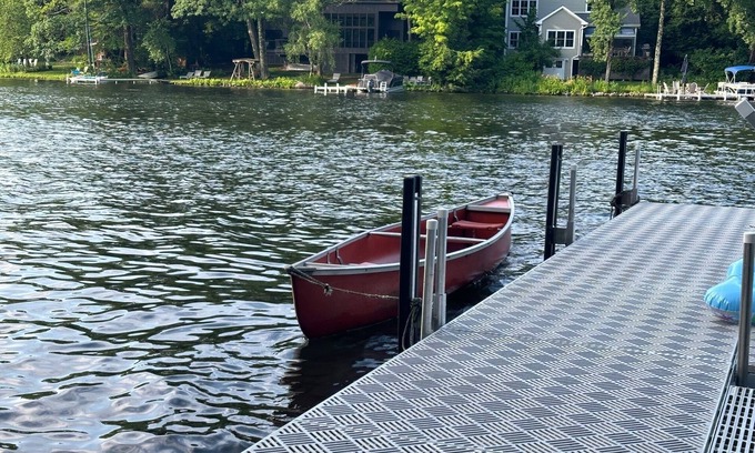 Monterey House | Lake Haven with new dock and amazing views of Lake Garfield