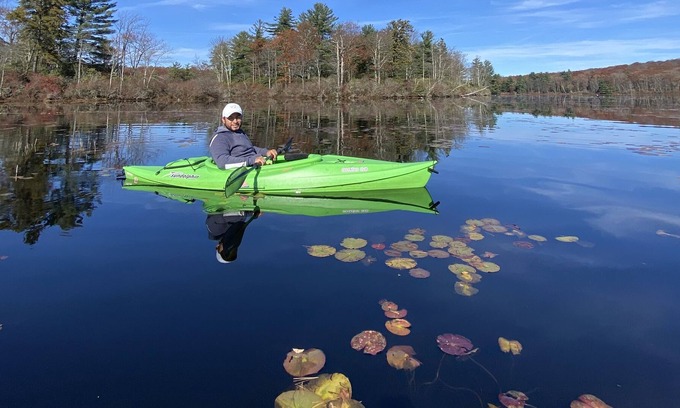 Dingmans Ferry House | Lake House Retreat- pedal boat, kayaking and fishing