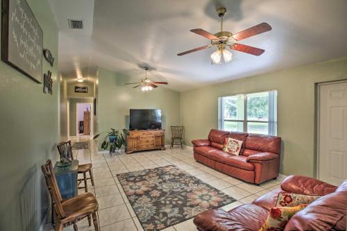 Clewiston House | Lake Okeechobee Fishing Retreat with Fire Pit!