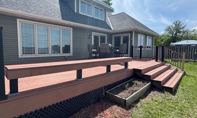 Osakis House | Lake Osakis Family Getaway: Game Room, Dock