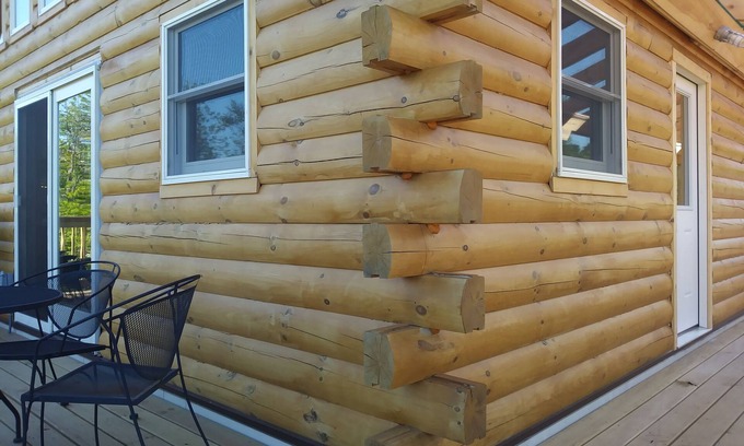 Knife River House | Lake Superior Views Log Home