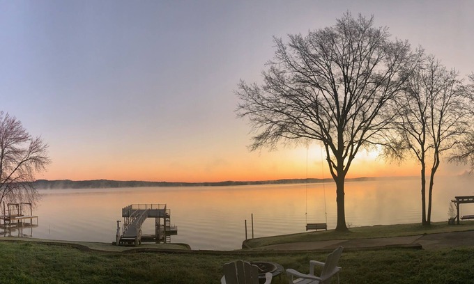 Ridgeway House | Lake view from nearly every room