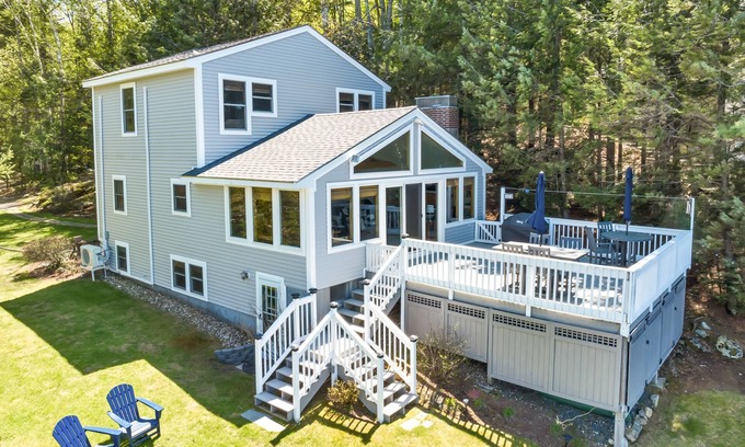 Moultonborough House | Lake Winnipesaukee for 12 with Great SW Views