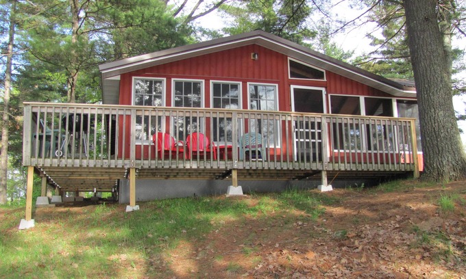 Park Falls Cabin | Lakefront Cabin- Pike Lake Chain - 20 Mins. West of Minocqua