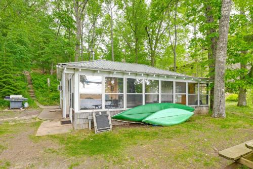 Augusta House | Lakefront Cabin with Fire Pit, Dock, and Boat Rental