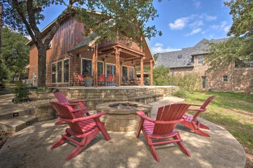 Chico House | Lakefront Chico Haven with Multi-Level Private Dock!