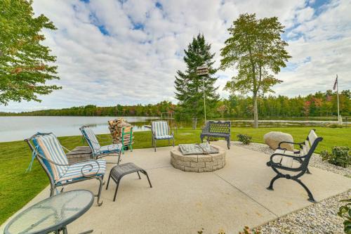 Charlevoix House | Lakefront Gem with Private Dock and Yard in Charlevoix