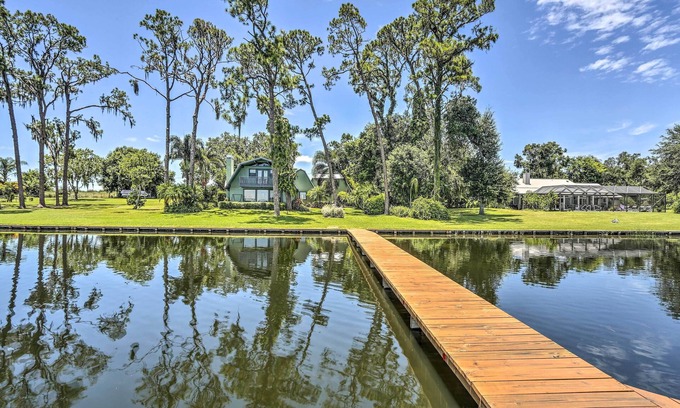 Lake Placid House | Lakefront Home w/Game Room, Kayaks, & Fire Pit