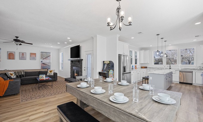 Lavon Hotel | Lakefront House with Ping Pong, Pool Table, & Front Patio Stunning Views