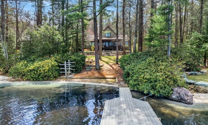 Pocono Pines House | Lakefront Lake Naomi Modern | Sun Room | Gym