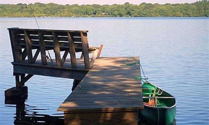 South Kingstown House | Lakefront Log Cabin nn2026: please Email us before sending Reservation Request