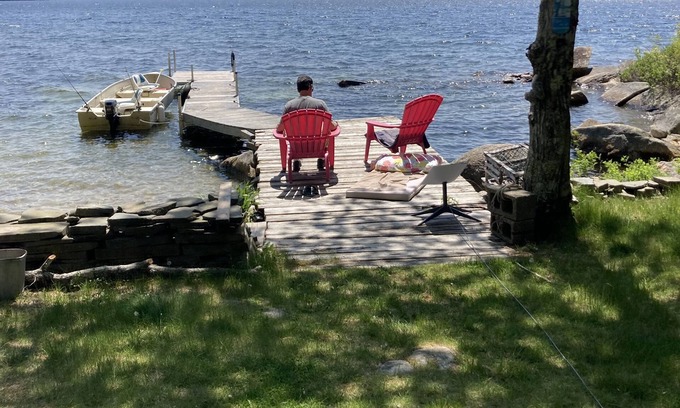 Sullivan House | Lakefront, sandy cove, feet from water, <1hr from Acadia Nat'l Park, Bar Harbor