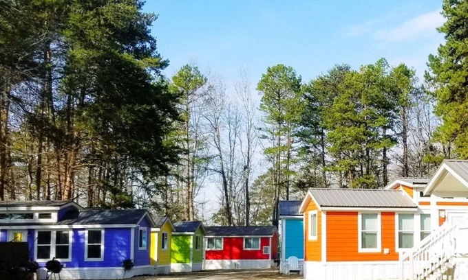 Steele Creek Cabin | Lakefront Two Bedroom Cabin #37