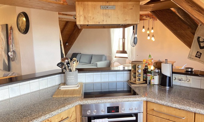 Oberteuringen Apartment | Landhaus am Gehrenberg mit Nähe zum Bodensee