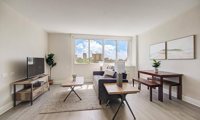 St. Petersburg Apartment | Landing | Stylish 2BD, Courtyard, Gym