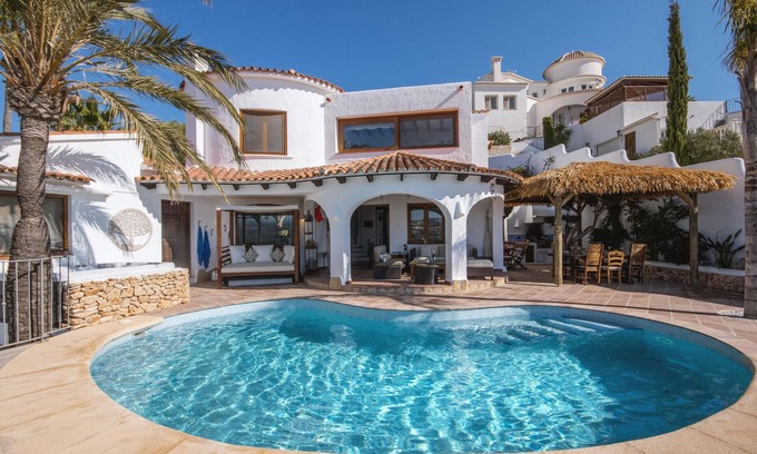 El Portet Villa | Large and comfortable villa with private pool in Moraira, on the Costa Blanca, Spain for 8 persons