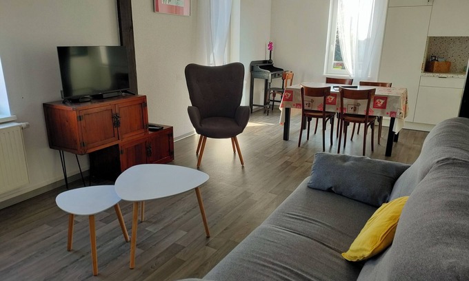 Epfig Apartment | Large, attractive apartment in a charming Alsatian wine village.