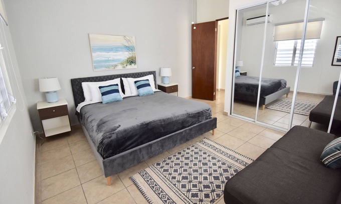 Santurce House | Large/Clean/Beautiful Apt *Best Condado Location *2 Blocks Walk To Beach!