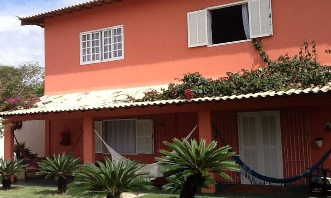 Manguinhos House | LARGE DUPLEX HOUSE WITH POOL, BARBECUE AND GAMES ROOM IN GERIBA HILL