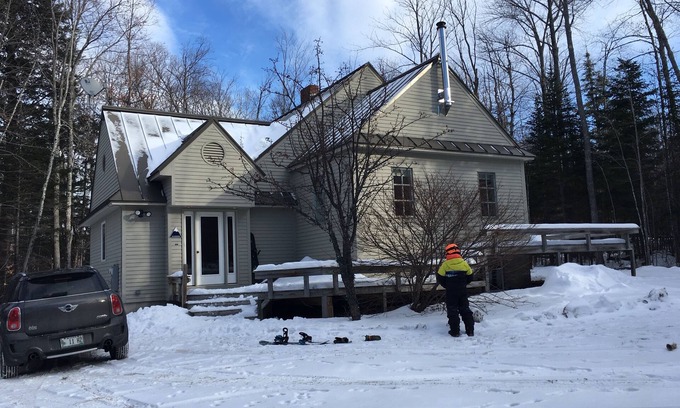 Carrabassett Valley House | Large on mountain home with sauna, easy slope access