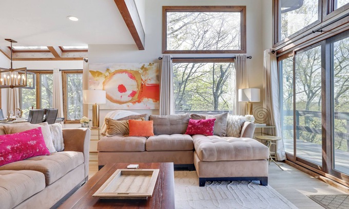 Tannersville House | Largest Modern Luxury Townhome, on the TOP of Camelback Mountain, Poconos, PA