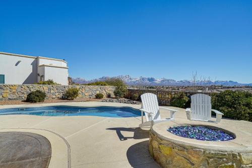 Las Cruces House | Las Cruces Home with Mountain Views and Private Pool!