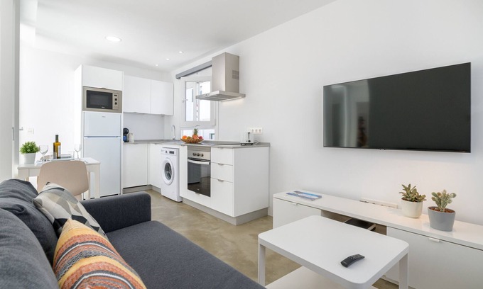 Punta Mujeres Apartment | Las rosas, Flat natural pools