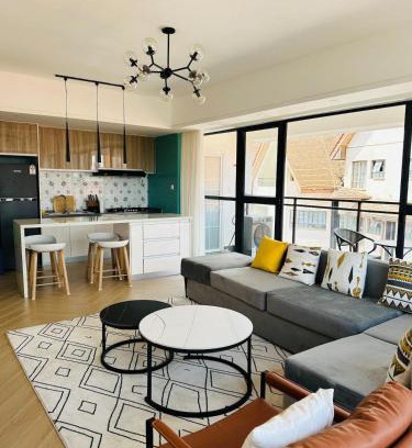 Nairobi Upper Hill Apartment | Laurel Hill Suites - Elegant & Comfy 3-Bedroom Suite With Pool, Restaurant, Sauna, Bistro, Gym, Office Space, Fast Wi-Fi & City Views