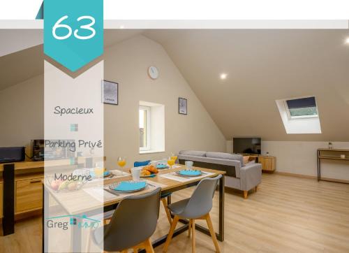Vieux-Charmont Apartment | Le 63-Appart'Hôtel-GregIMMO
