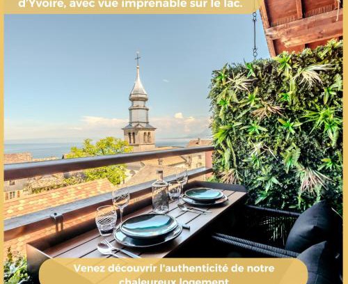 Yvoire Apartment | Le Balcon du Lac I T2 I Cité d'Yvoire