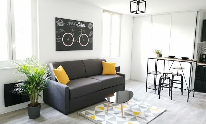 Lourdes Apartment | LE BIKING *STUDIO (30m²) *WIFI*PARKING PRIVE*CALME