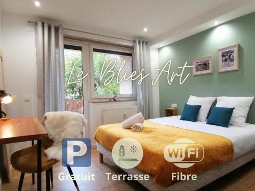 Sarreguemines Apartment | Le Blies'Art - Sarreguemines - 4 pers