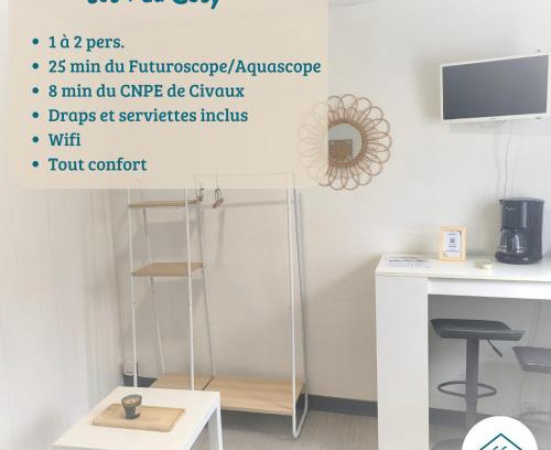 Lhommaize Apartment | LE COSY T1 - 18 m2
