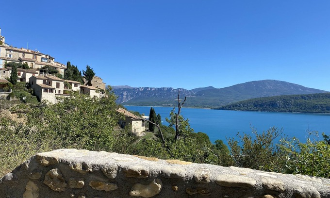 Sainte-Croix-du-Verdon Apartment | Le Duplex 4 Pers - 10 min from the beach