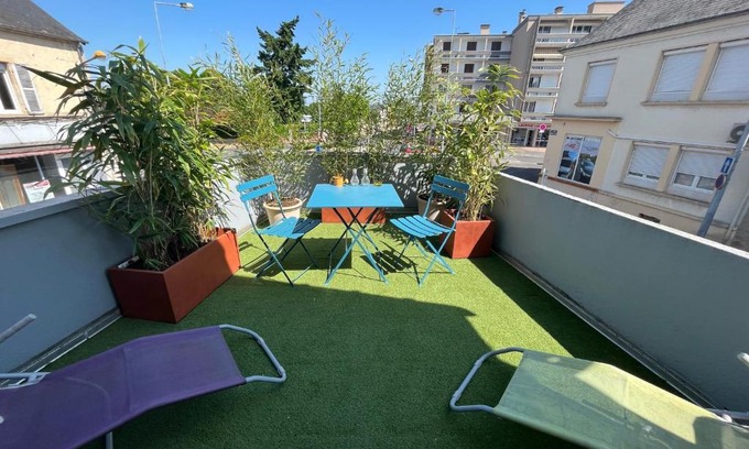 Fourchambault Apartment | Le Gambetta, Bel appartement lumineux en plein centre-ville à Fourchambault