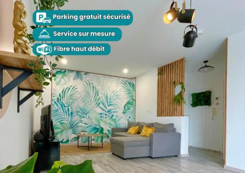 Saint-Alban Apartment | Le Jungle - Parking et wifi gratuit - Balcon - Alexa