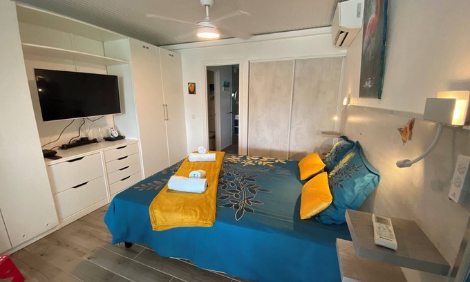 Anse des Rochers Apartment | Le Kalinao Anse des rochers private beach and pool