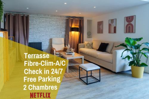 Launaguet Apartment | Le Loft D'Oc - Duplex 117m2 - 2 chambres et jardin