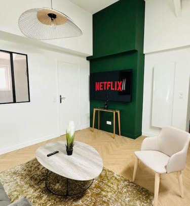 Pont-de-Veyle Apartment | Le LOFT Scandinave - PROCHE MACON - PARKING GRATUIT