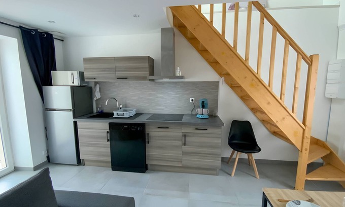 Parigne-lʼEveque Apartment | Le Lutèce - Parking - Jardin - 4p - Rêve au Mans