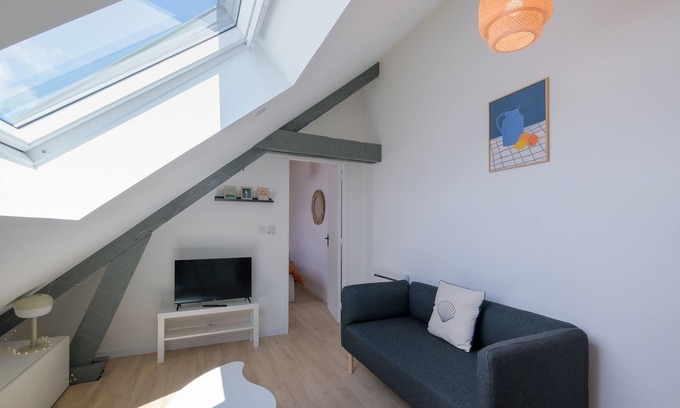 Saint-Nazaire Apartment | Le Perchoir du Marché - Appt pour 2